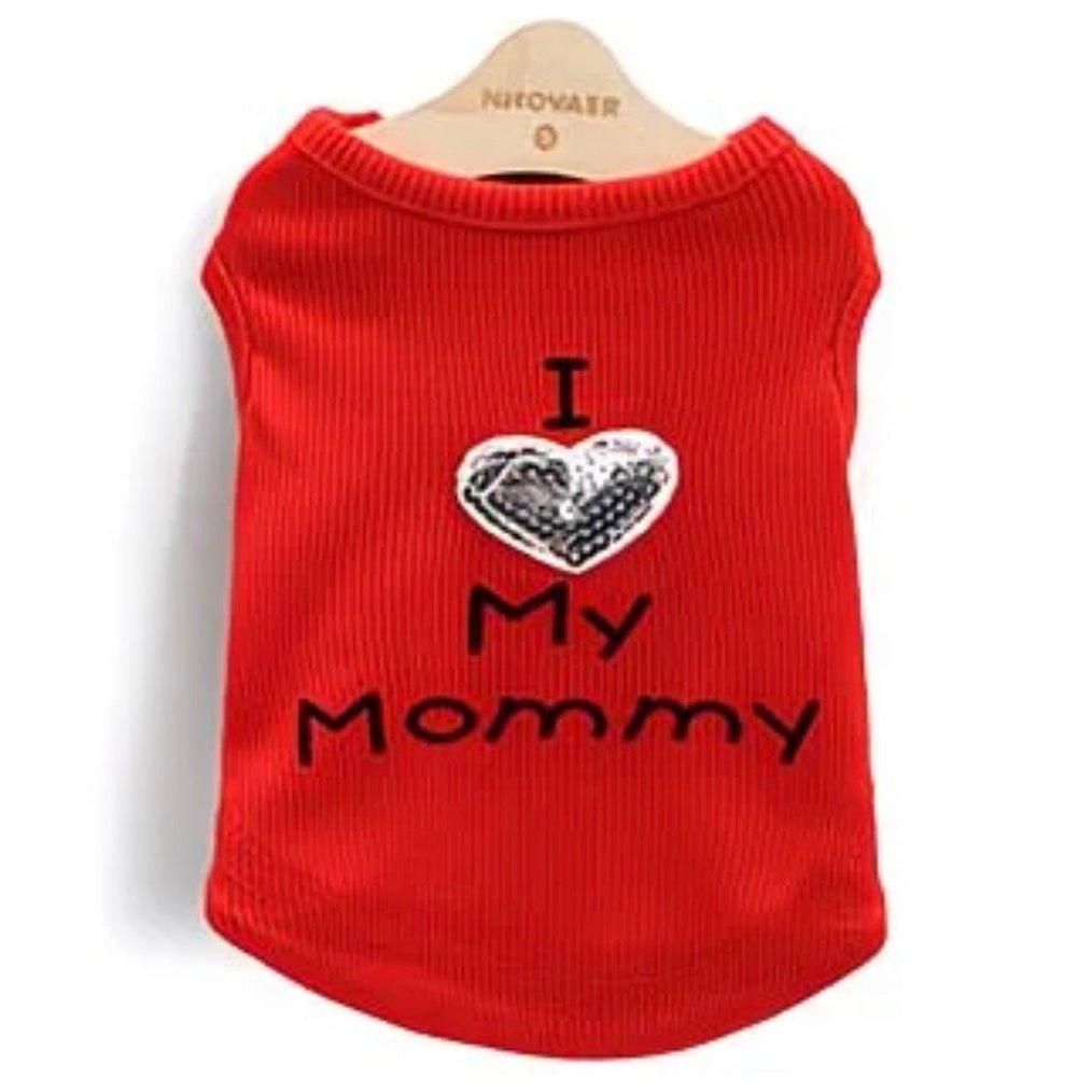 I Love My Mommy / Daddy Pet Tees - Always Whiskered