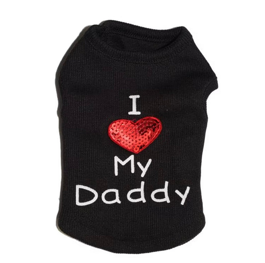 I Love My Mommy / Daddy Pet Tees - Always Whiskered