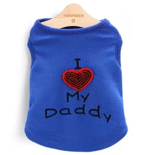 I Love My Mommy / Daddy Pet Tees - Always Whiskered