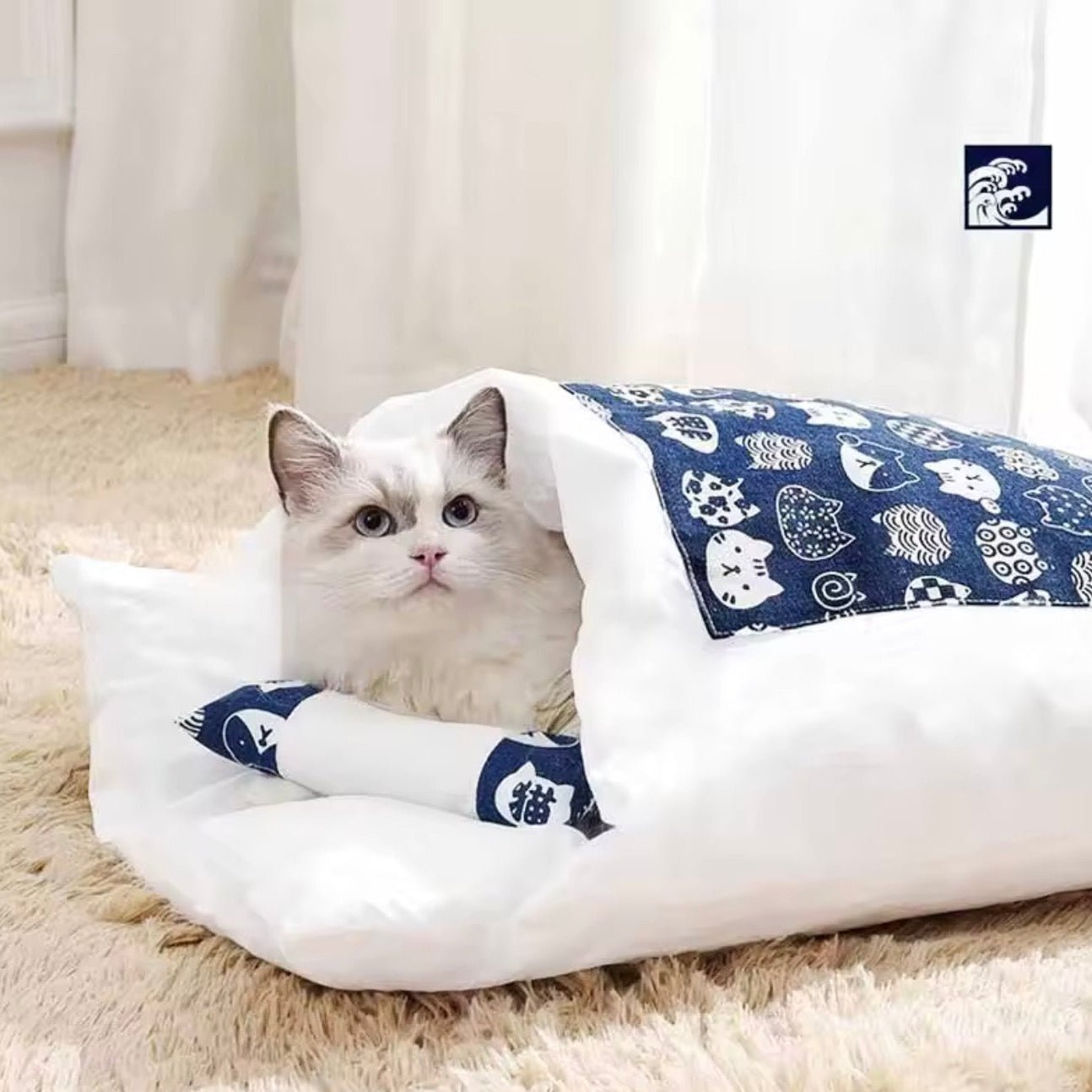 Japanese Futon Pet Bed - Always Whiskered