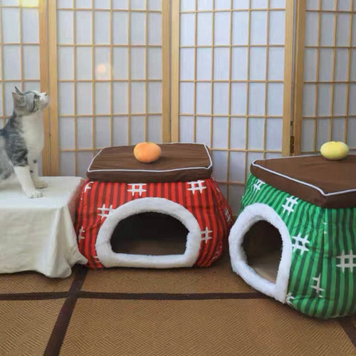 Japanese Kotatsu Pet Bed - Always Whiskered