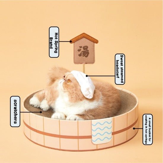 Japanese Onsen Tub Scratcher - Always Whiskered