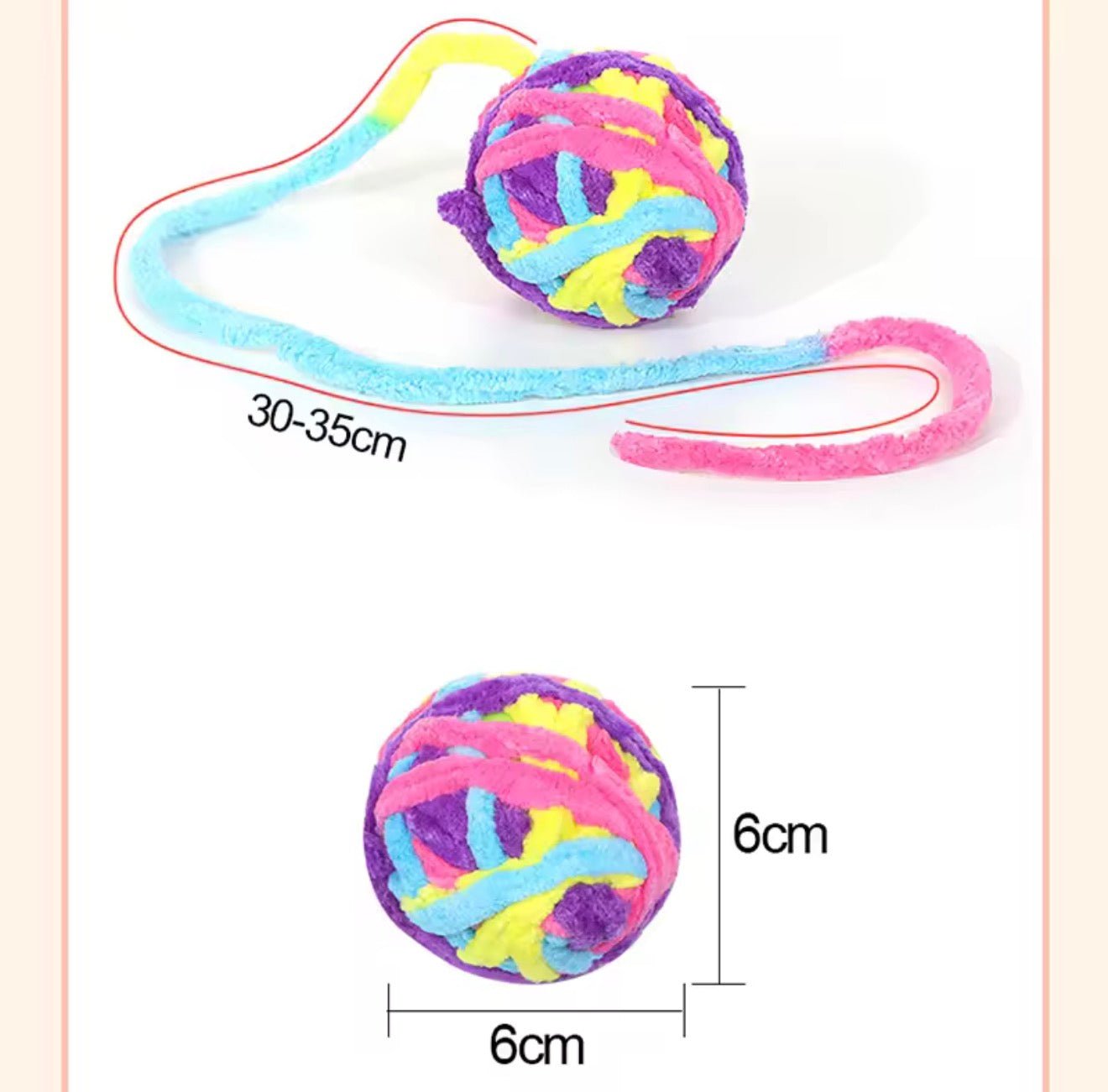 Jingle Yarn Ball Toy - Always Whiskered