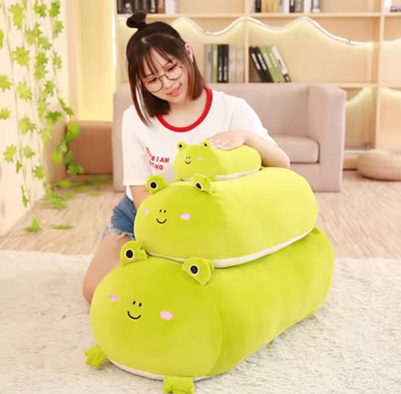 Kawaii Cat Pillow - Always Whiskered
