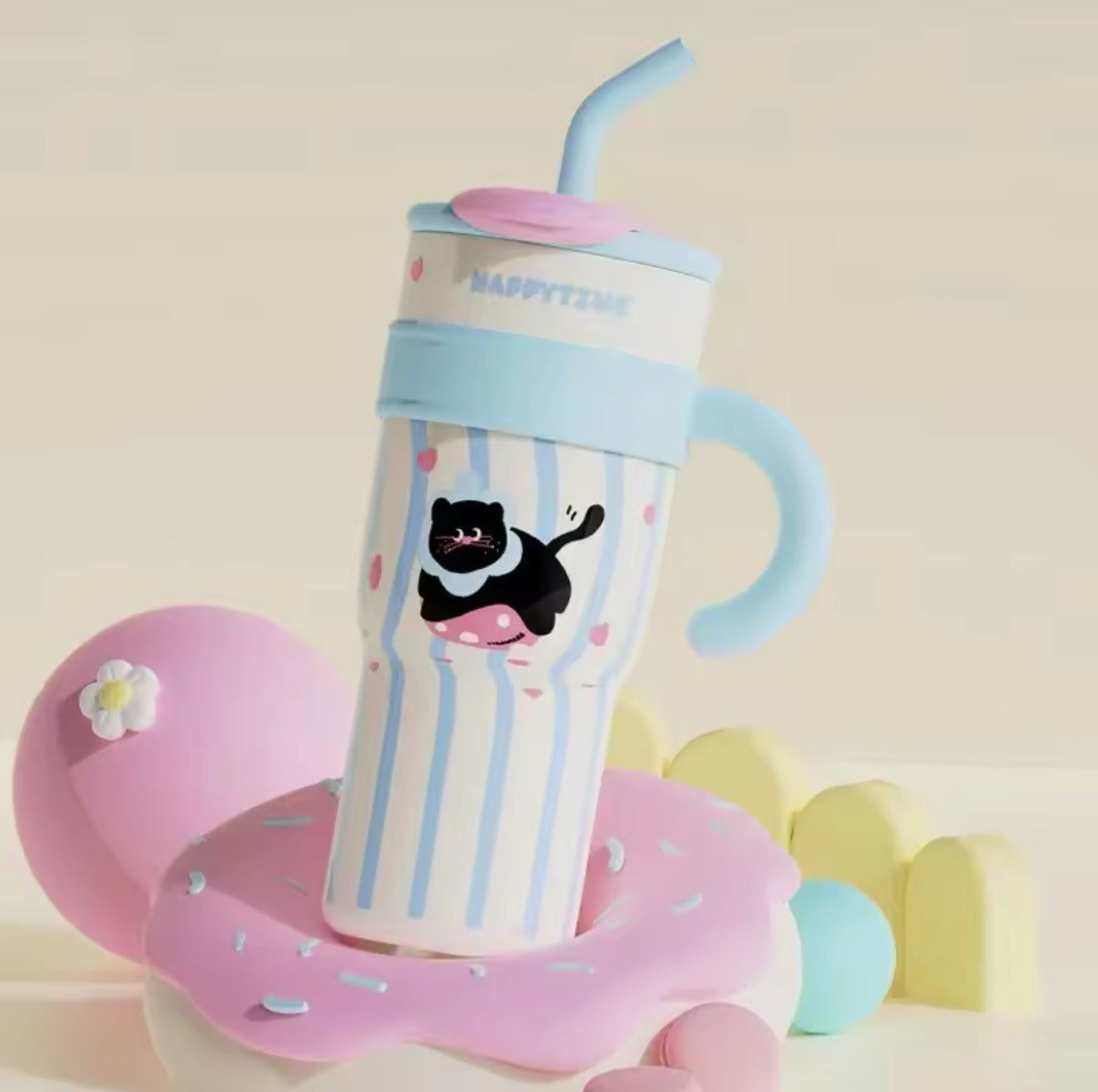 Kawaii Kitty Tumblers - Always Whiskered