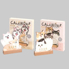 Kawaii Meow & Woof 2026 Calendar - Always Whiskered