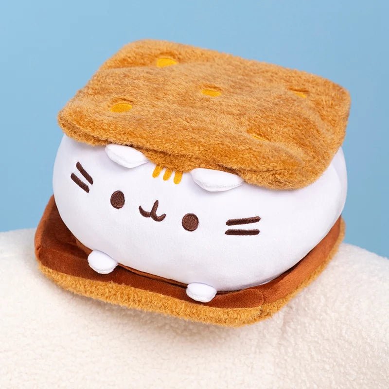 Kawaii Sandwich Cat Plushie - Always Whiskered