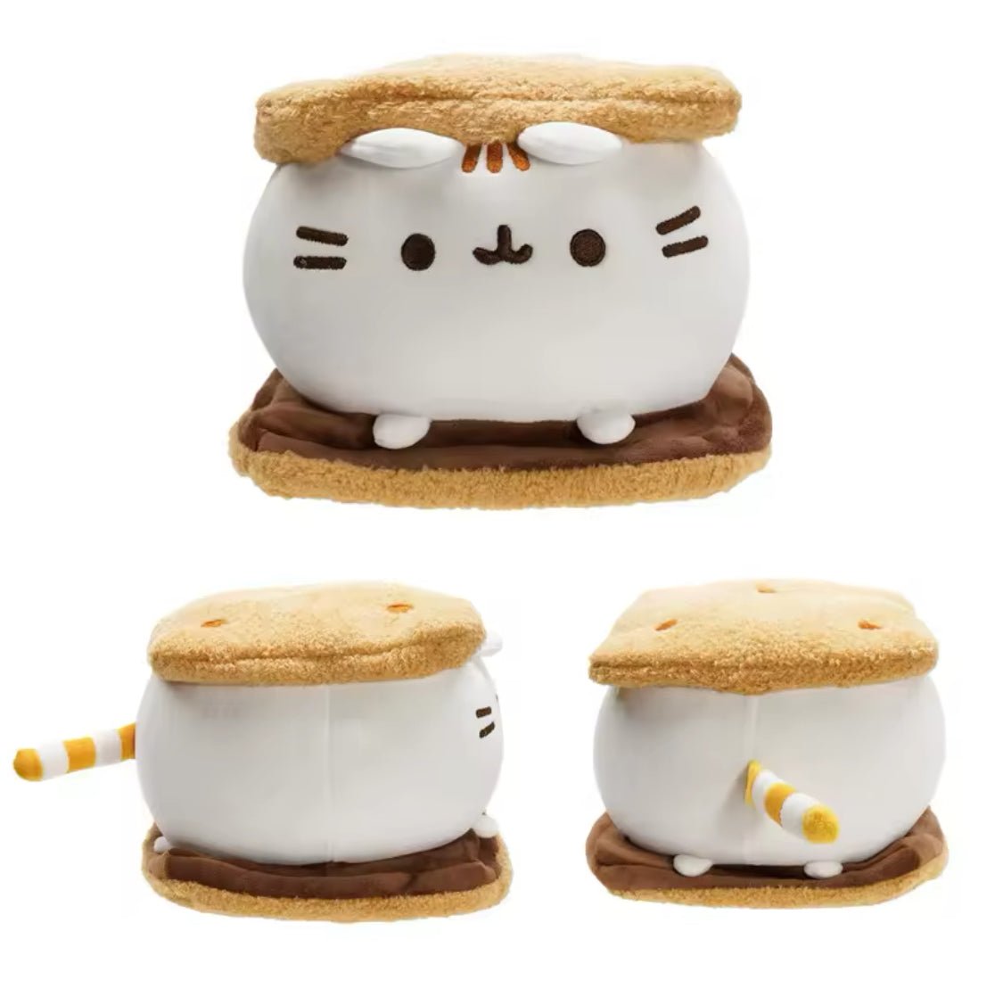 Kawaii Sandwich Cat Plushie - Always Whiskered