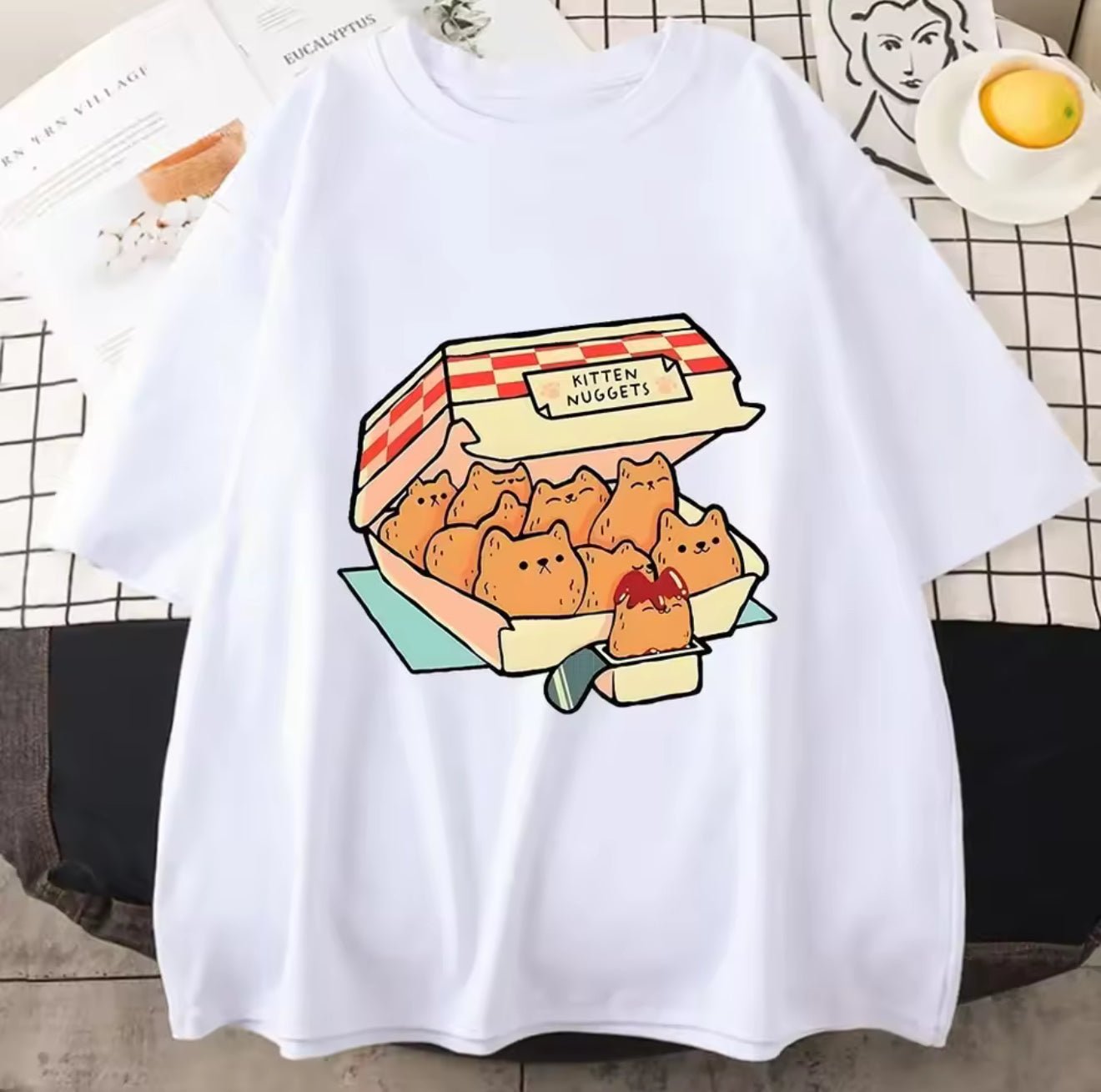 Kitten Nuggets Tee - Always Whiskered