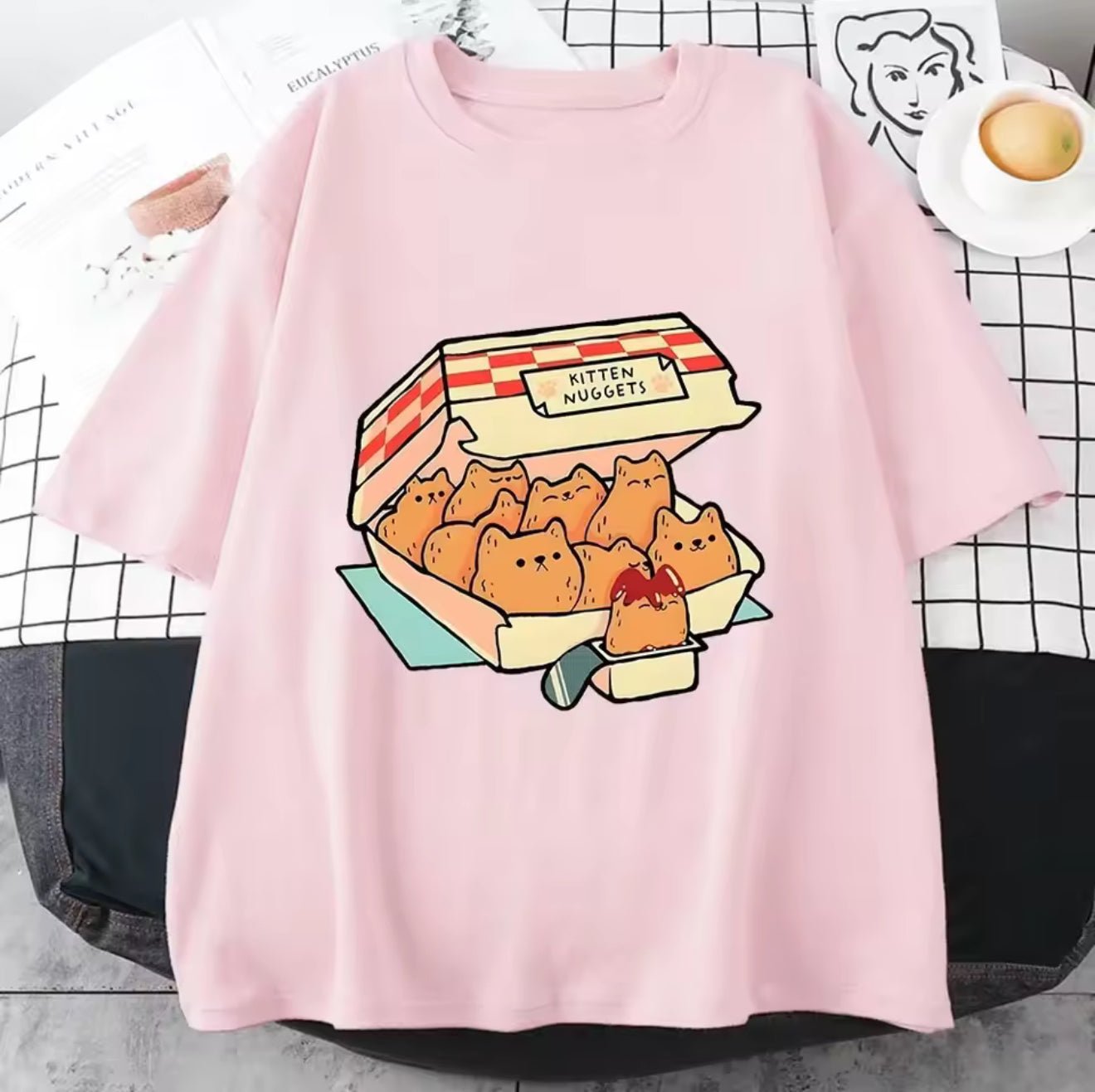 Kitten Nuggets Tee - Always Whiskered