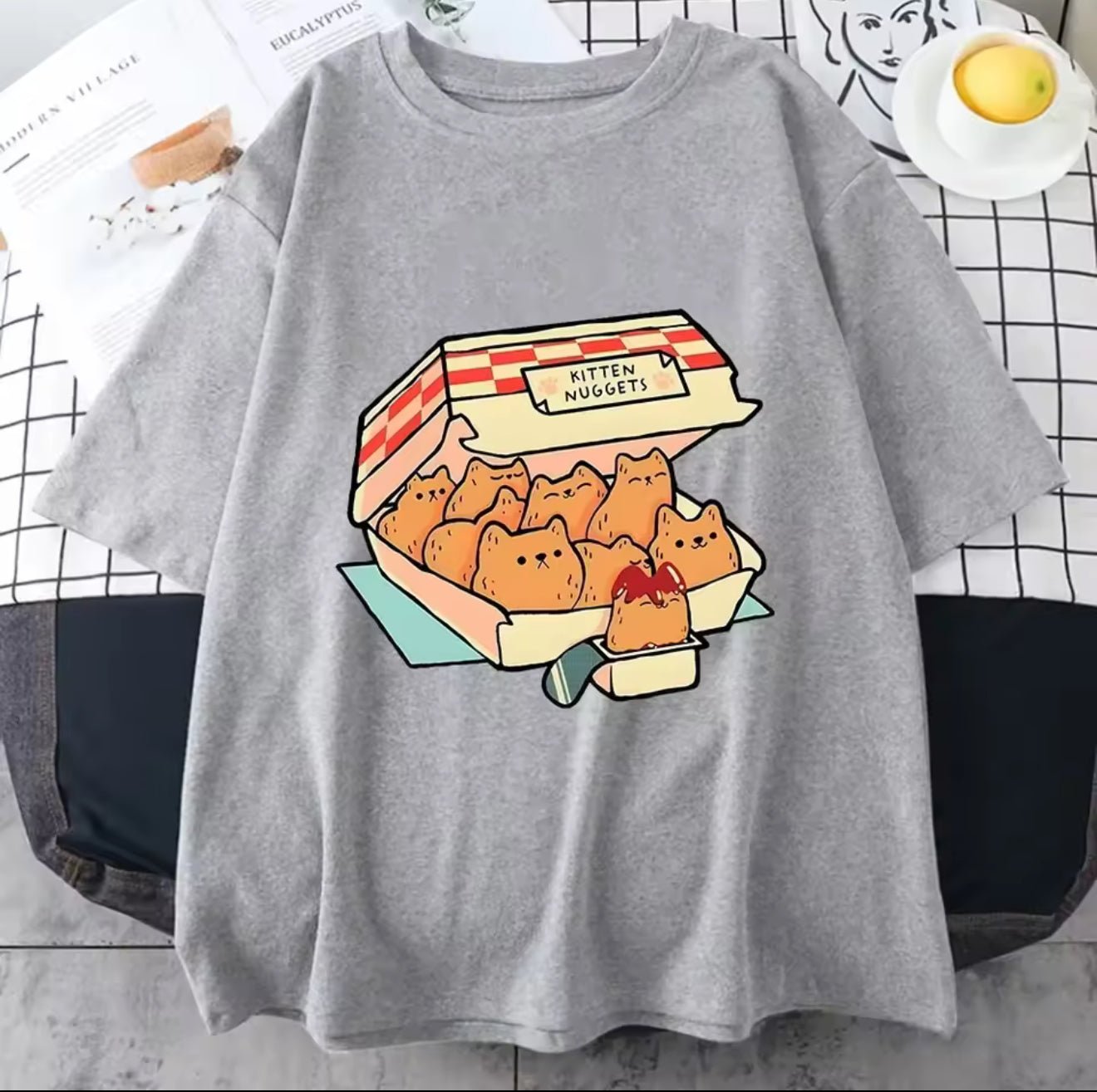 Kitten Nuggets Tee - Always Whiskered