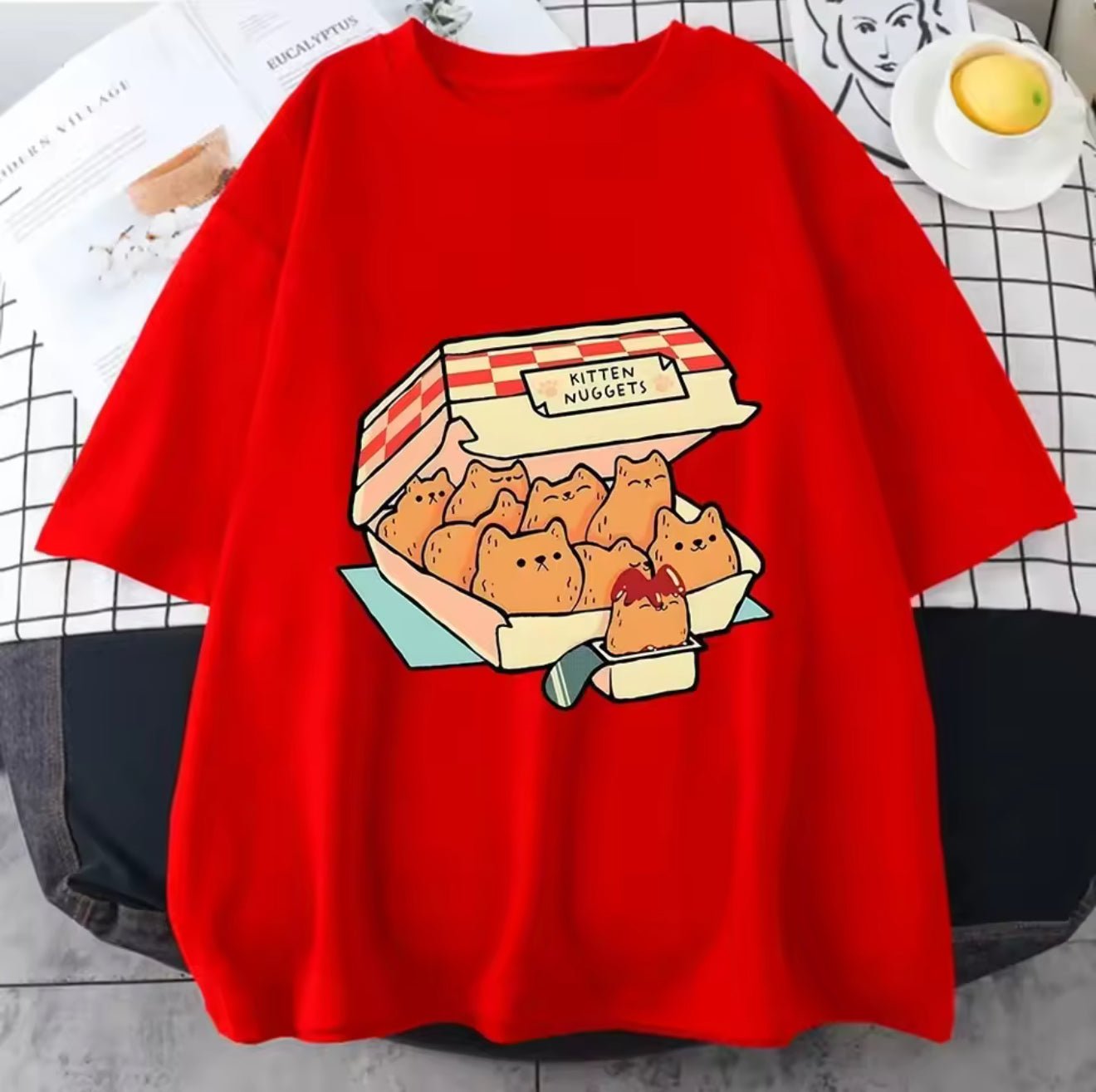 Kitten Nuggets Tee - Always Whiskered