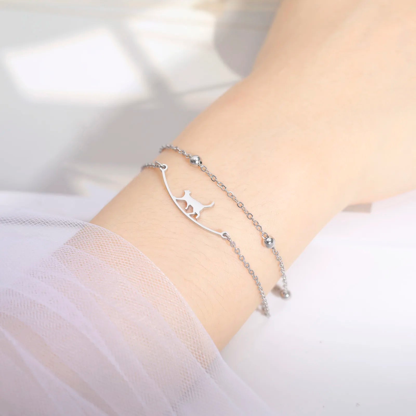 Kitty Walk Bracelet - Always Whiskered