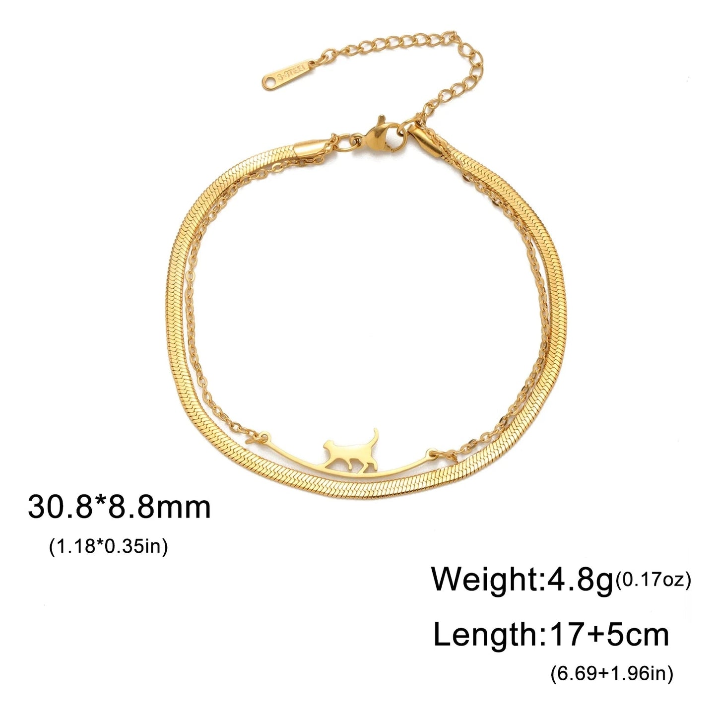 Kitty Walk Bracelet - Always Whiskered