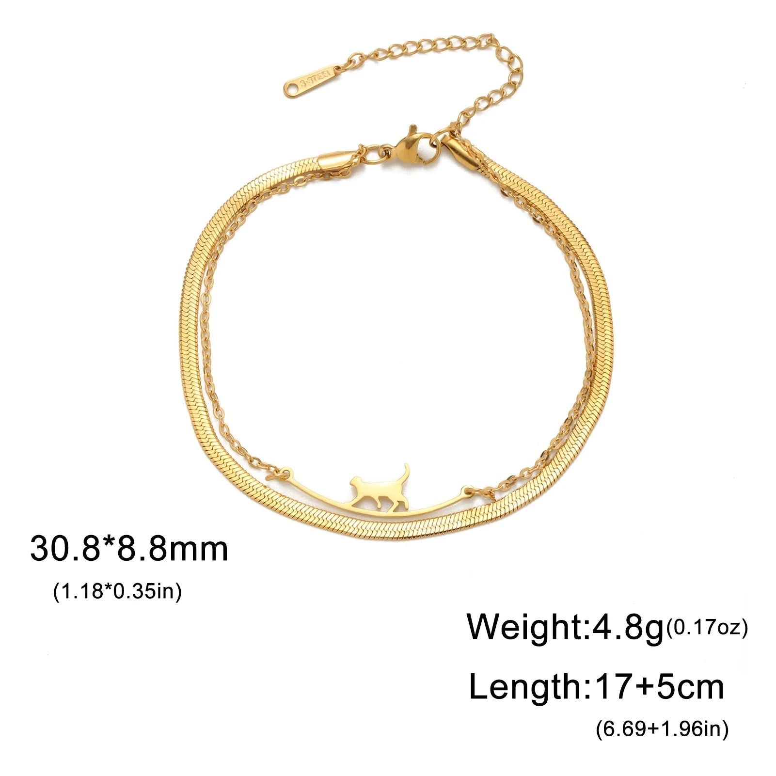 Kitty Walk Bracelet - Always Whiskered