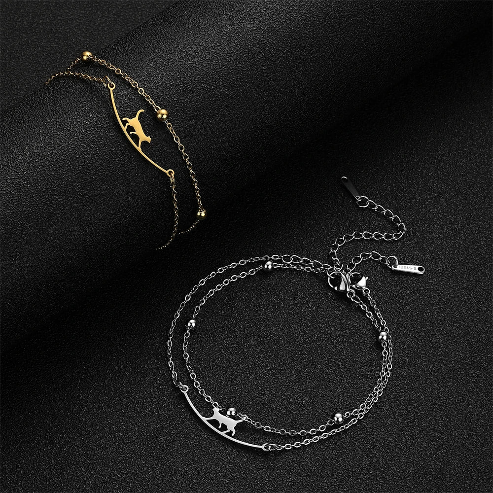 Kitty Walk Bracelet - Always Whiskered