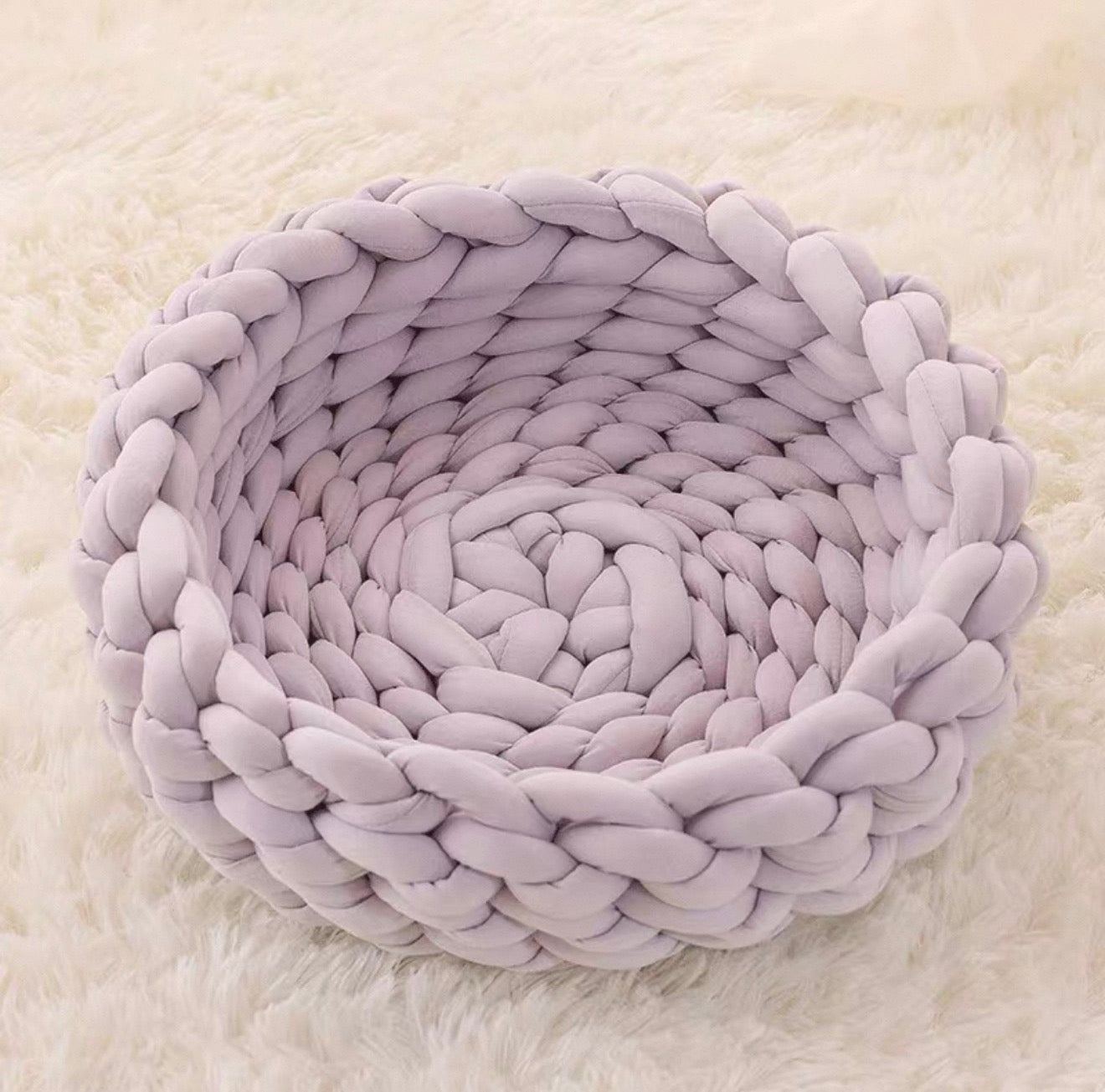 Knitted Pet Bed - Always Whiskered
