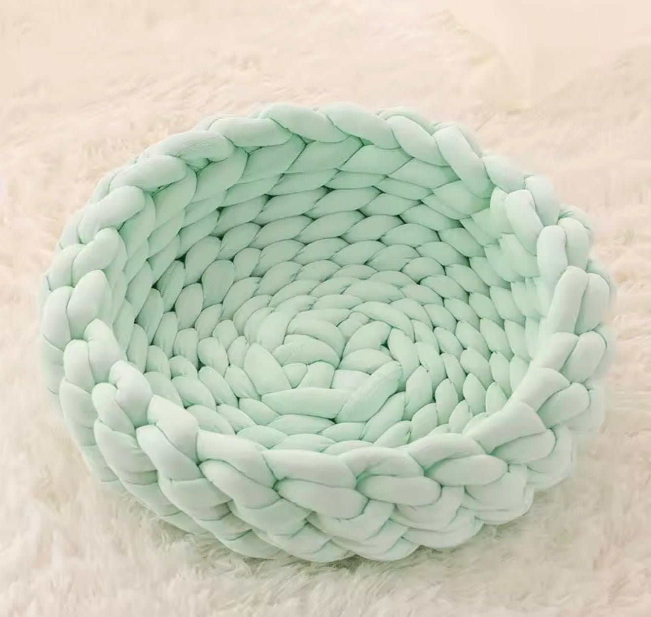 Knitted Pet Bed - Always Whiskered