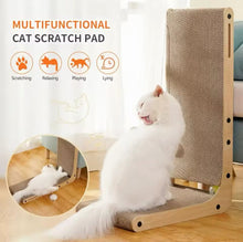 L - shaped Cat Scratcher - Always Whiskered