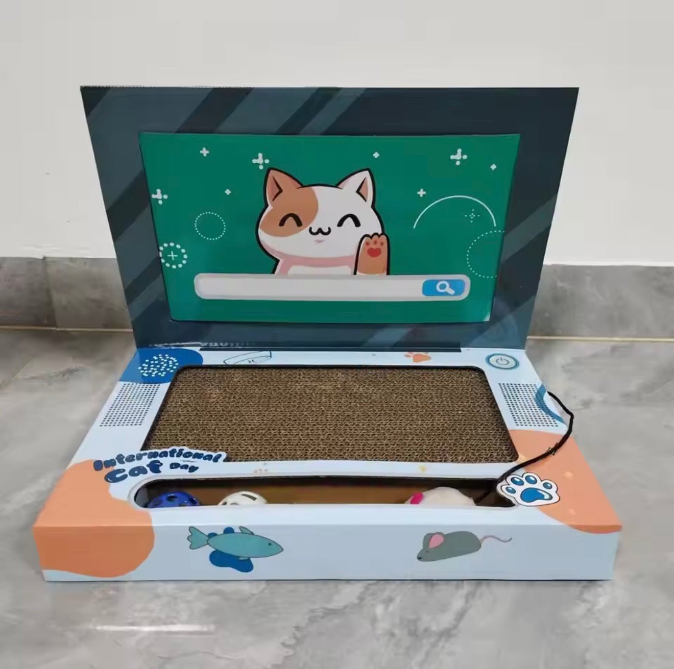 Laptop Cat Scratcher - Always Whiskered