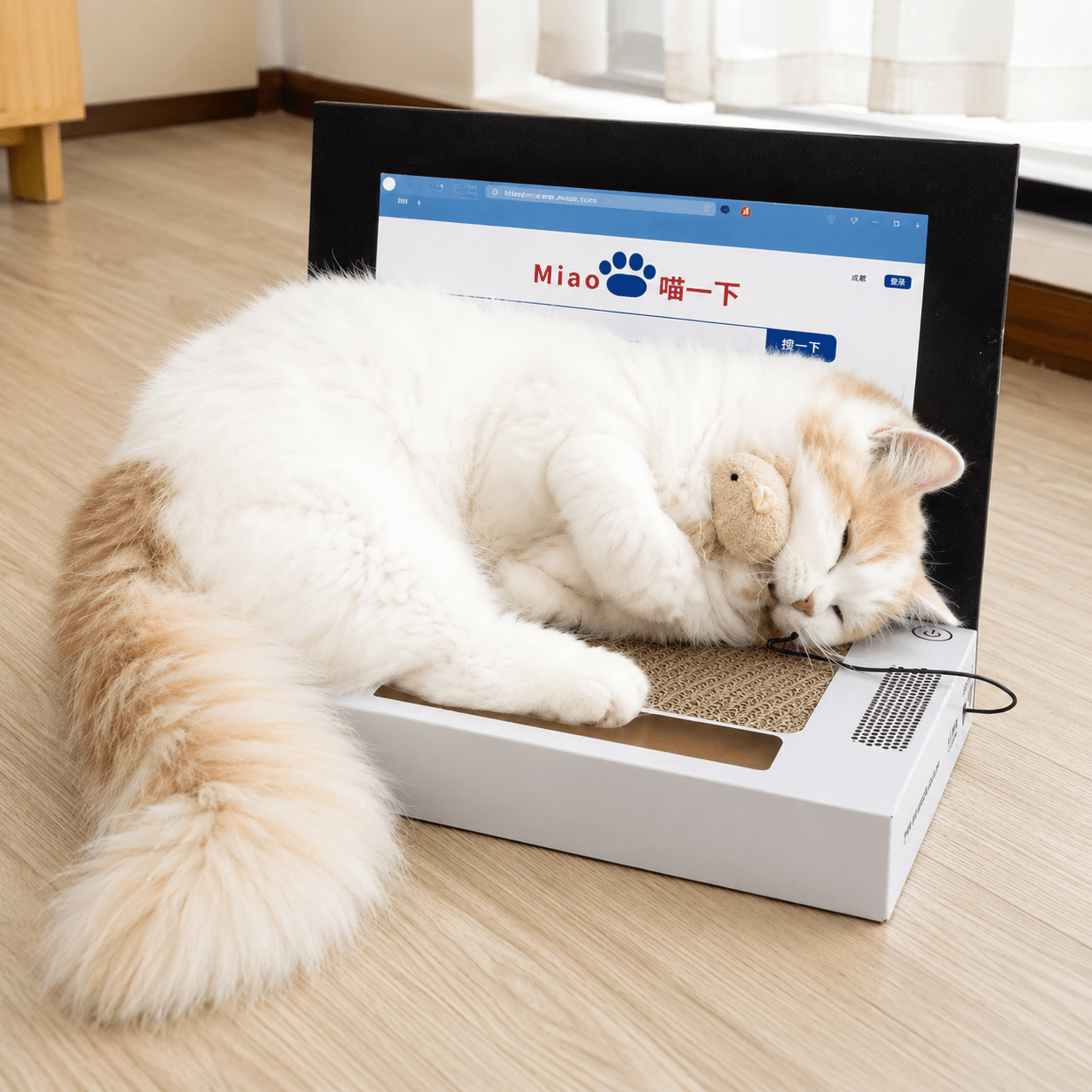 Laptop Cat Scratcher - Always Whiskered