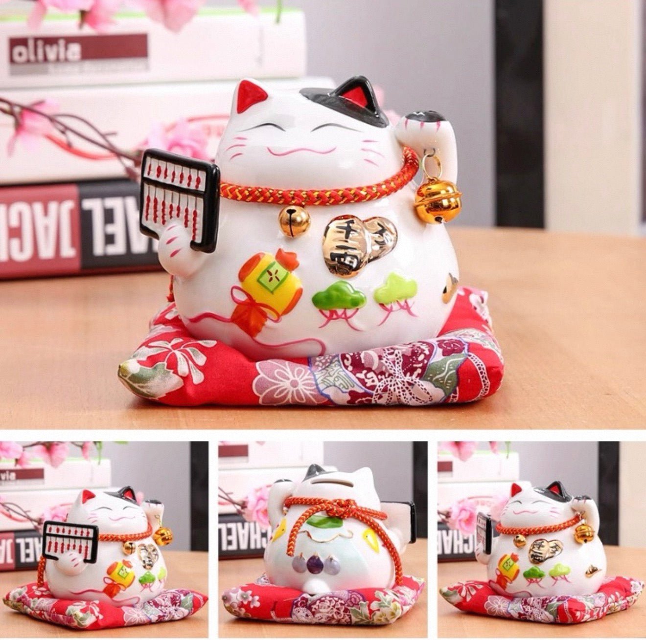 Lucky Cat Coin Bank - Always Whiskered