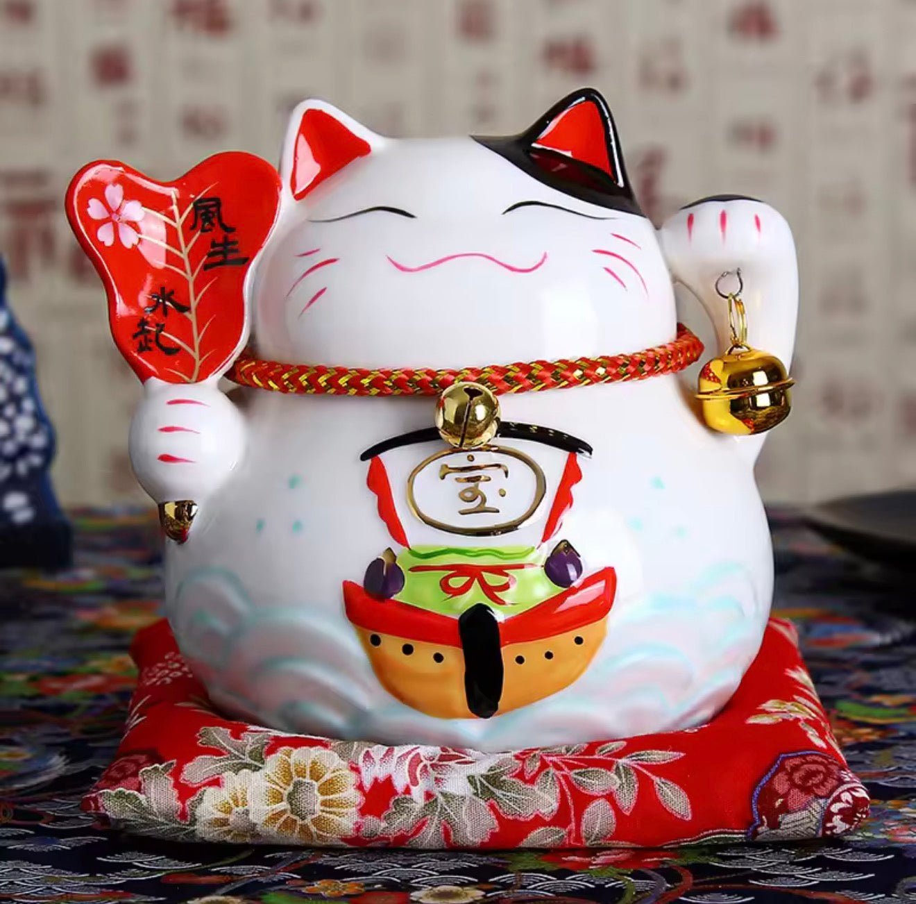 Maneki Neko Lucky Cat Coin Bank | Always Whiskered – Always Whiskered