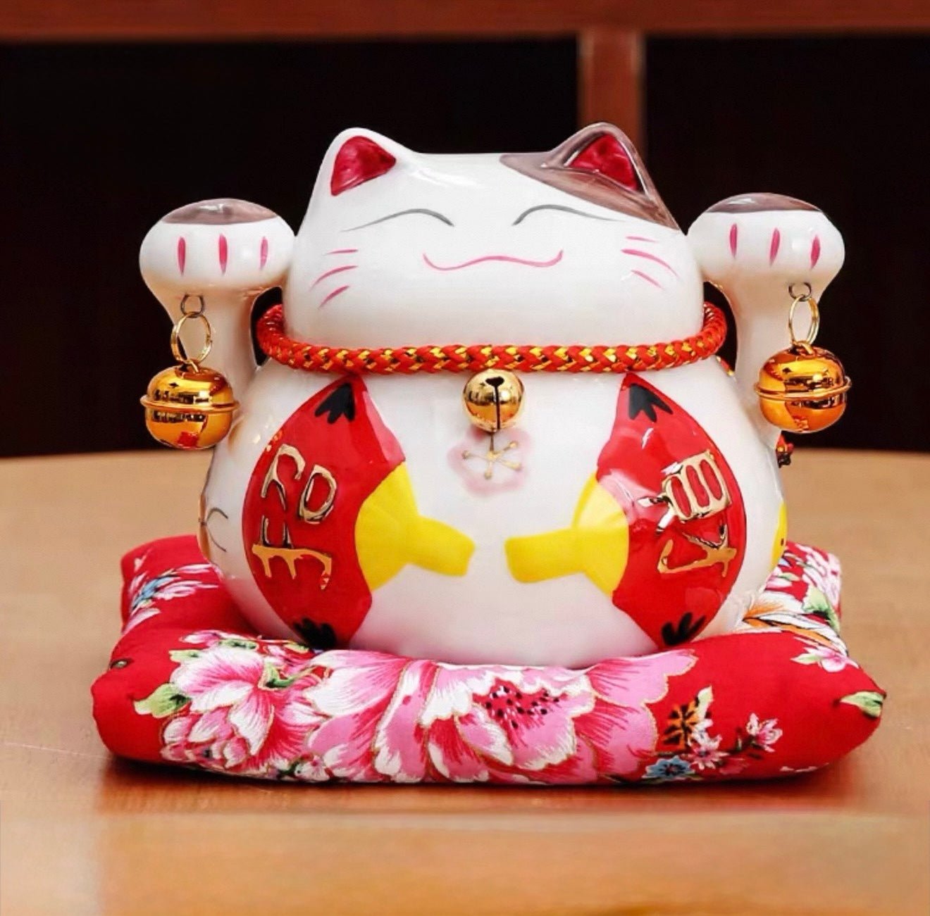 Lucky Cat Coin Bank - Always Whiskered