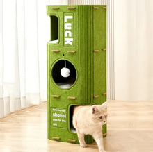 MeowFort Felt Tower - Always Whiskered