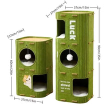 MeowFort Felt Tower - Always Whiskered