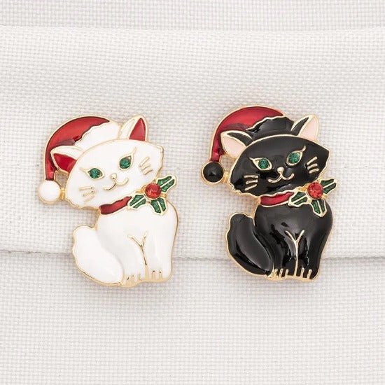 Merry Kitty Brooch - Always Whiskered