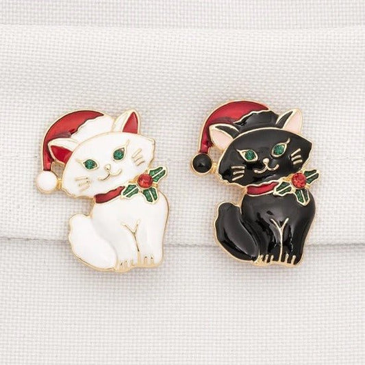 Merry Kitty Brooch - Always Whiskered
