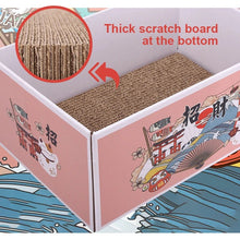Milk Carton Scratcher Bed - Always Whiskered