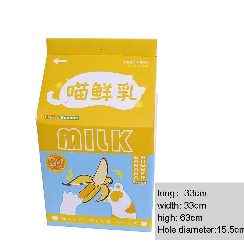 Milk Carton Scratcher Bed - Always Whiskered