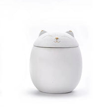 Minimalist Cat Memorial Urn - Always Whiskered