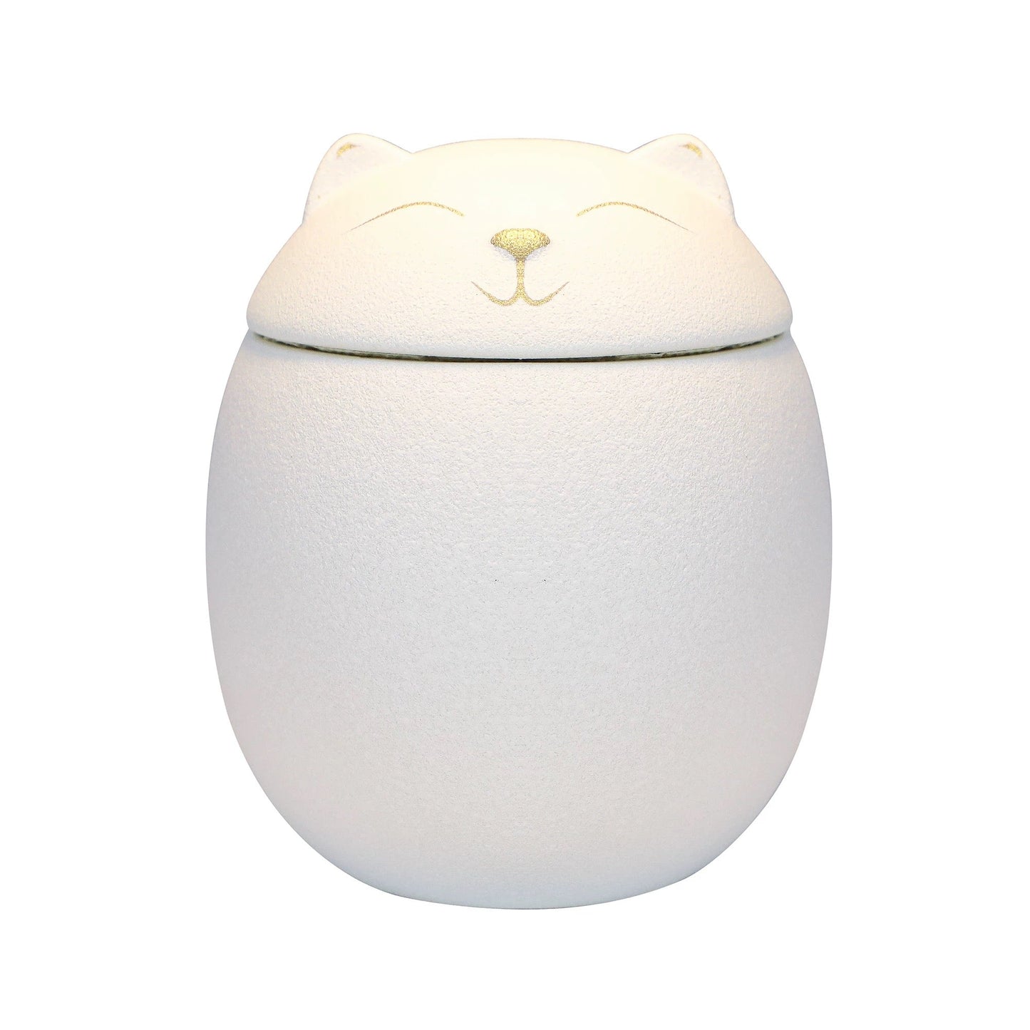 Minimalist Cat Memorial Urn - Always Whiskered