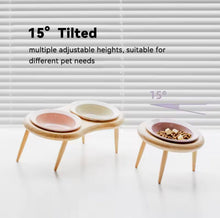 Minimalist Elevated Pet Bowl - Always Whiskered