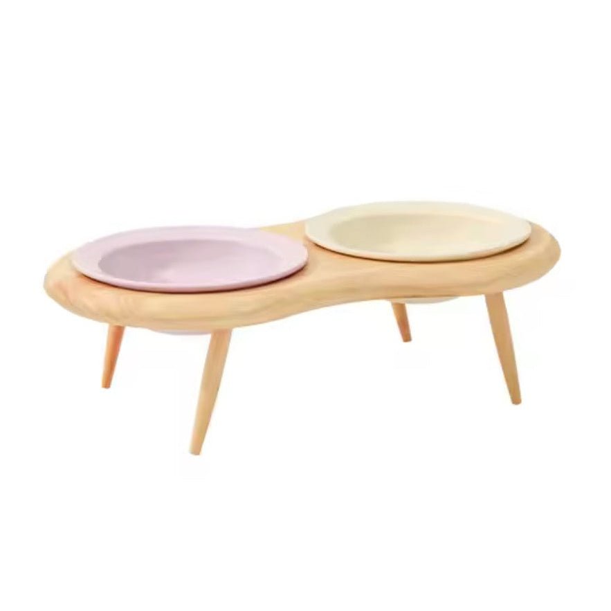 Minimalist Elevated Pet Bowl - Always Whiskered