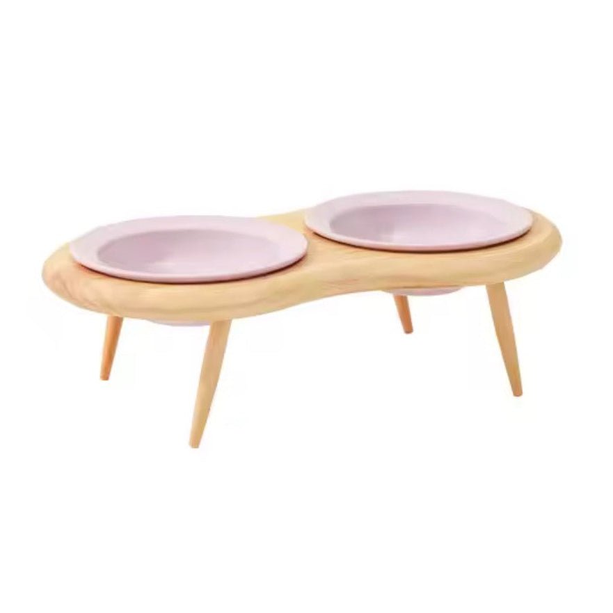 Minimalist Elevated Pet Bowl - Always Whiskered