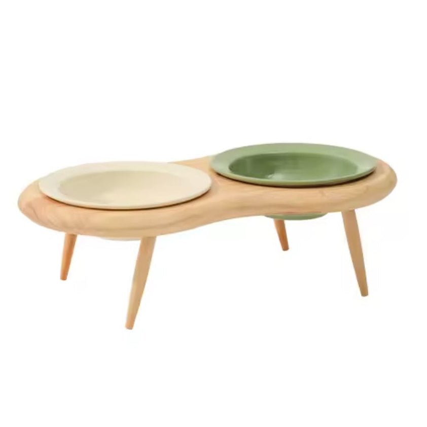 Minimalist Elevated Pet Bowl - Always Whiskered