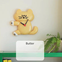 Mochi Wag Cat Clock - Always Whiskered