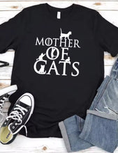 Mother Of Cats Tee - Always Whiskered