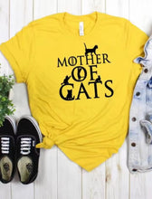 Mother Of Cats Tee - Always Whiskered