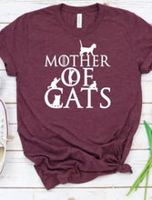 Mother Of Cats Tee - Always Whiskered