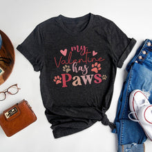 My Valentine Has Paws Tee - Always Whiskered