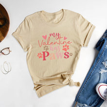 My Valentine Has Paws Tee - Always Whiskered