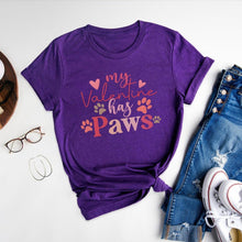 My Valentine Has Paws Tee - Always Whiskered