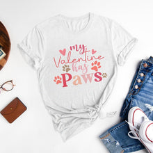 My Valentine Has Paws Tee - Always Whiskered