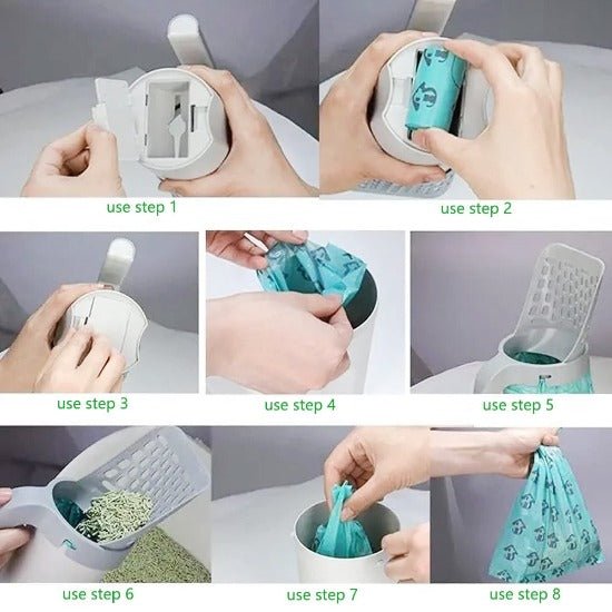 No - Mess Litter Scoop - Always Whiskered