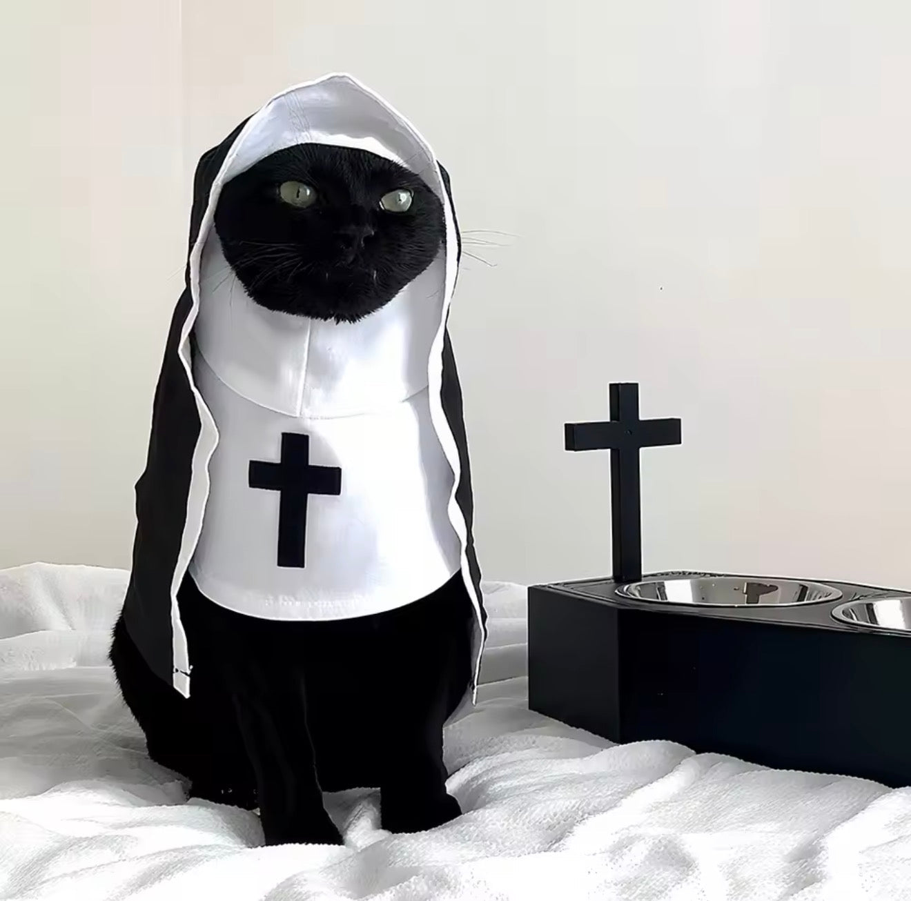 Nun Pet Costume - Always Whiskered